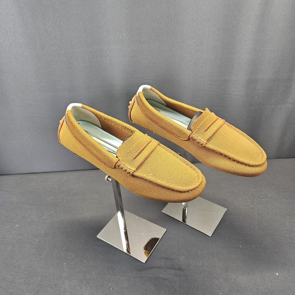 Rothy's The Driver Loafers Cognac Slip On  Shoes Women's 6